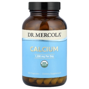 Dr. Mercola, кальций, 120 капсул (300 мг в 1 капсуле)