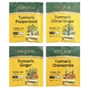 Vahdam Teas, Infusions, травяной чай, набор из куркумы, без кофеина, 20 пакетиков для заваривания, 36 г (1,27 унции)