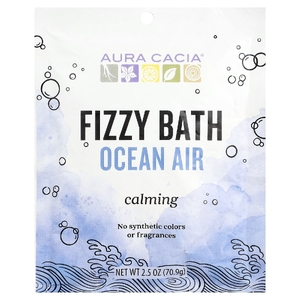 Aura Cacia, Fizzy Bath, океанический воздух, 70,9 г (2,5 унции) (Товар снят с продажи) 