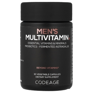 Codeage, мультивитамины для мужчин, 30 растительных капсул