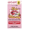 Legendairy Milk, She's Thirsty®, смесь электролитов с кокосовой водой, со вкусом клубничного лимонада (коробка), 18 стиков по 8,4 г (0,3 унции)