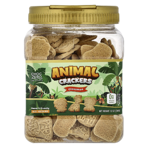 ChocZero, Animal крекеры, корица, 340 г (12 унций)