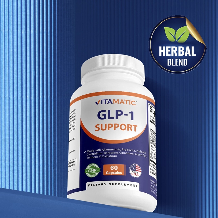Vitamatic, поддержка GLP-1, 60 капсул