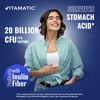 Vitamatic, бифидобактерии лактис (Bifidobacterium lactis), 60 капсул DRcaps® из гипромеллозы