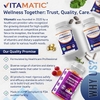 Vitamatic, ромашка, 2500 мг, 240 растительных капсул