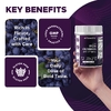 Vitamatic, веганские жевательные таблетки с железом с витамином C, со вкусом винограда, 240 жевательных таблеток