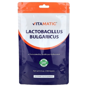 Vitamatic, болгарская палочка (Lactobacillus bulgaricus), 100 г (3,5 унции)