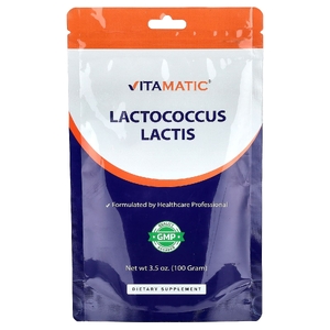 Vitamatic, лактококк (Lactococcus lactis), 100 г (3,5 унции)