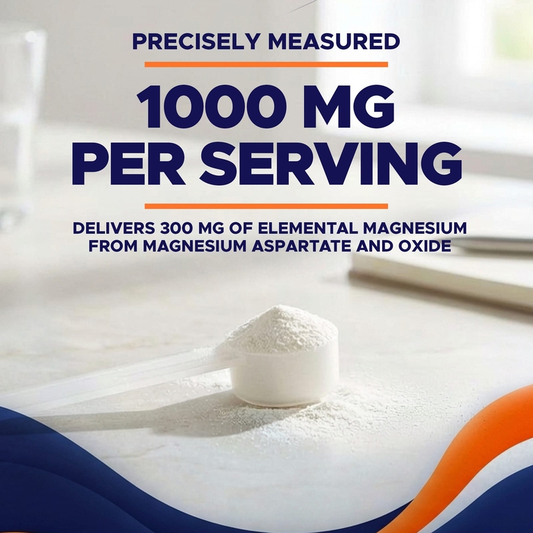 Vitamatic, аспартат магния в порошке, 250 г (8,8 унции)