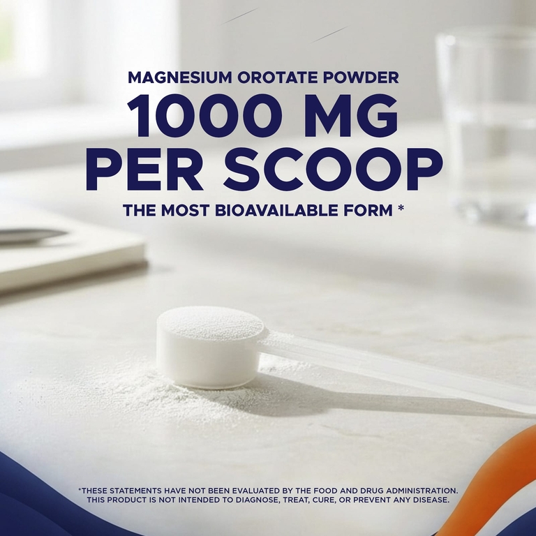 Vitamatic, оротат магния в порошке, 250 г (8,8 унции)