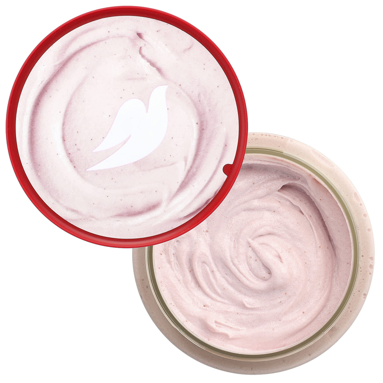 Dove, скраб для тела, измельченная вишня и молоко с чиа, 425 г (15 унций)