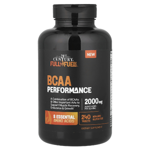 21st Century, Full Fuel 365™, BCAA, эффективность, 240 таблеток