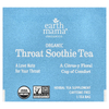 Earth Mama, Organics, 100% органический чай Throat Soothie™, без кофеина, 16 чайных пакетиков, 28 г (0,98 унции) (Товар снят с продажи) 