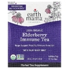 Earth Mama, Organics, 100% чай из органической бузины для укрепления иммунитета, с фруктово-ягодным вкусом, без кофеина, 16 чайных пакетиков, 28 г (0,98 унции)