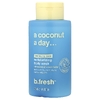 b.fresh, A Coconut A Day, увлажняющий гель для душа, прохладный кокос, 473 мл (16 жидк. унций) (Товар снят с продажи) 