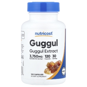 Nutricost, экстракт гуггула, 120 капсул (93,75 мг в 1 капсуле)