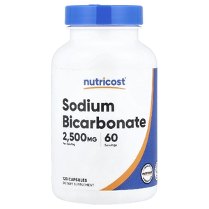 Nutricost, бикарбонат натрия, 120 капсул