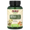 NOW Foods, Pets, мини-капсулы с омега-3, для собак и кошек, со вкусом рыбы, 150 капсул, 106 г (3,74 унции)