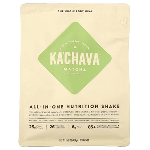KaChava, универсальный питательный коктейль, матча, 434 г (15,31 унции)
