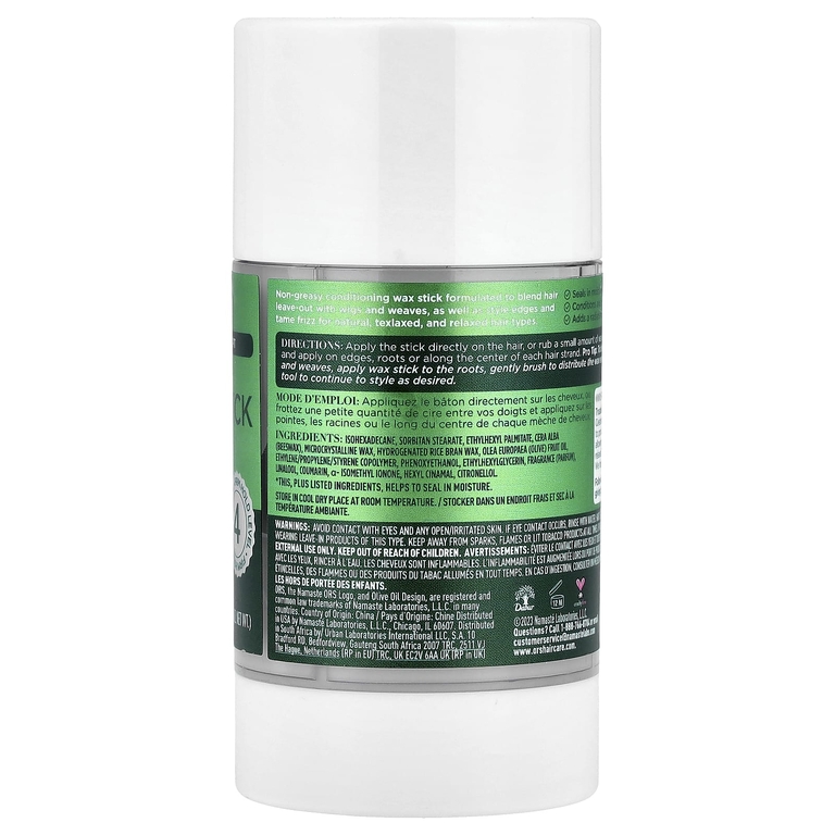 ORS, Olive Oil™, восковой стик для укладки волос, 75 г (2,65 унции)