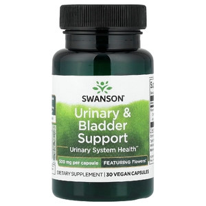 Swanson Vitamins, добавка для поддержки мочевыводящих путей, 500 мг, 30 веганских капсул