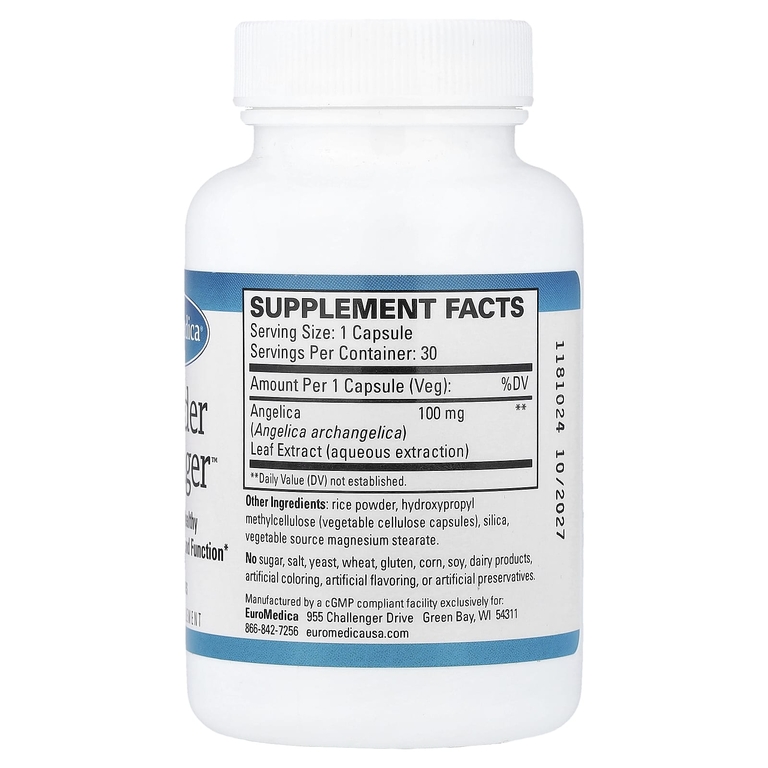 EuroMedica, Bladder Management™, 30 капсул (100 мг в капсуле) (Товар снят с продажи) 