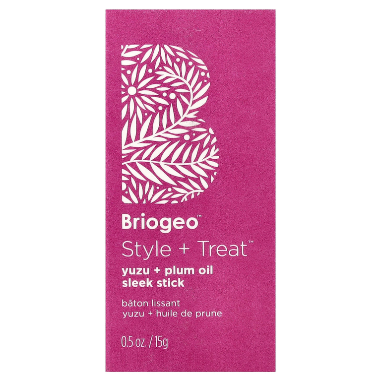 Briogeo, Style + Treat™, стик для придания гладкости с юдзу и сливовым маслом, 15 г (0,5 унции)