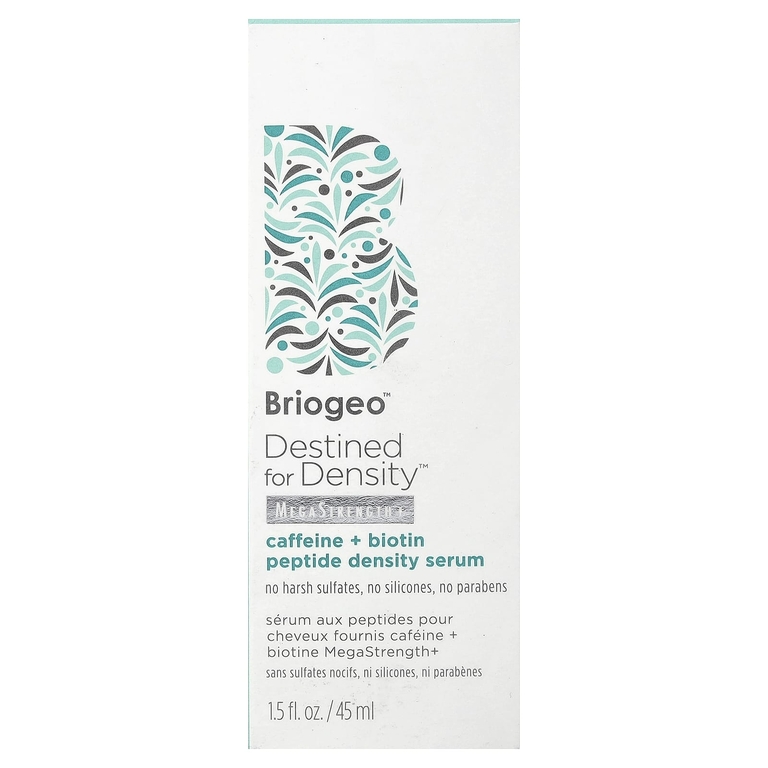 Briogeo, Destined for Density™, сыворотка для плотности кожи, с кофеином и пептидом биотина, 45 мл (1,5 жидк. унции)