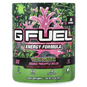 GFUEL, Energy Formula, The Juice, апельсин, ананас и дыня, 280 г (9,9 унции) (Товар снят с продажи) 