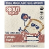 Skout Organic, детские батончики-снеки, французский тост, 6 батончиков по 24 г (0,85 унции)