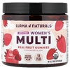 Llama Naturals, мультивитамины для женщин, натуральные фрукты, клубничный джем, 120 жевательных таблеток