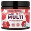 Llama Naturals, растительные мультивитамины для взрослых, натуральные фрукты в жевательных таблетках, клубничный джем, 120 жевательных таблеток