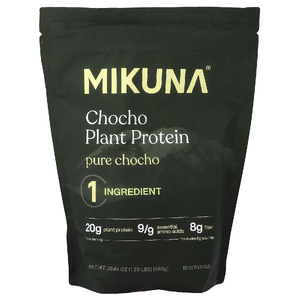 MIKUNA, протеиновый порошок из растения шоколад, чистый шоколад, 585 г (1,29 фунта)