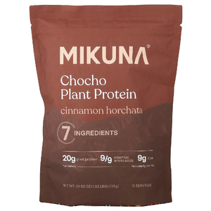 MIKUNA, протеиновый порошок из растения шоколад, со вкусом корицы, орчата, 735 г (1,62 фунта)