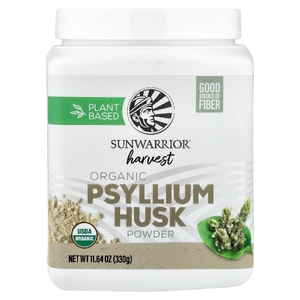 Sunwarrior, Harvest, порошок из органической шелухи семян подорожника, 330 г (11,64 унции)
