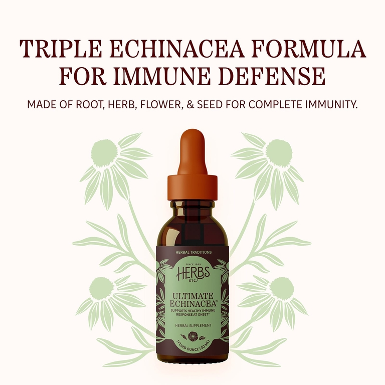Herbs Etc., Ultimate Echinacea™, 30 мл (1 жидк. унция)