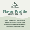 Simply Organic, приправа для гриля, лимон и перец, 97 г (3,42 унции)