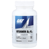 GAT, Sport, Essentials, витамины D3 и К2, 60 растительных капсул
