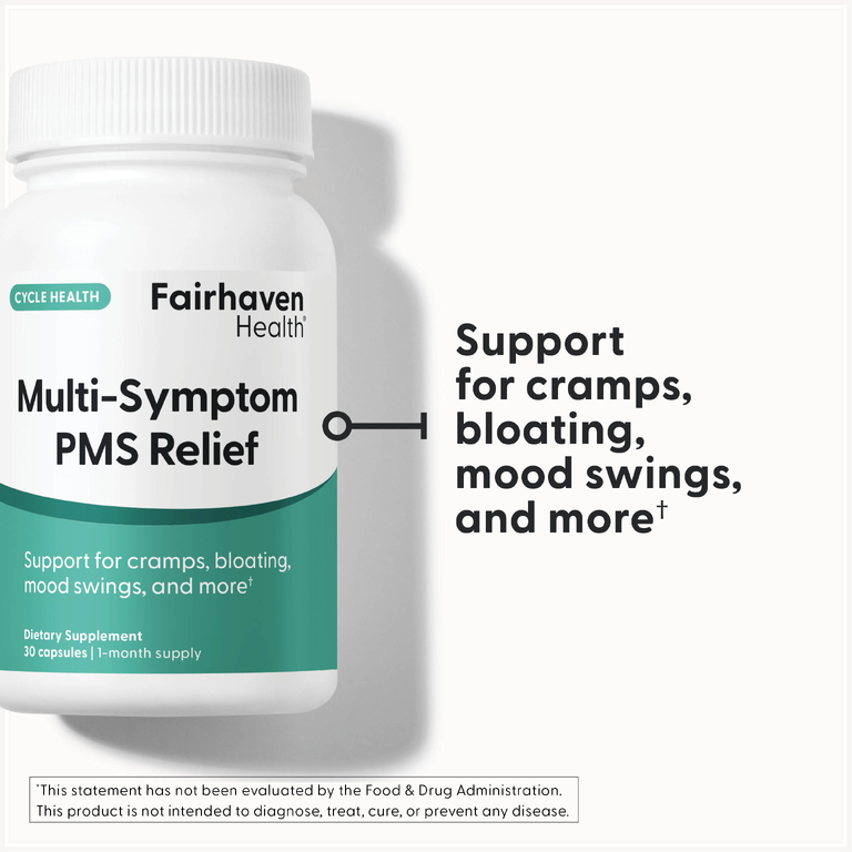 Fairhaven Health, средство для облегчения симптомов ПМС, 30 капсул