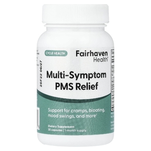 Fairhaven Health, средство для облегчения симптомов ПМС, 30 капсул