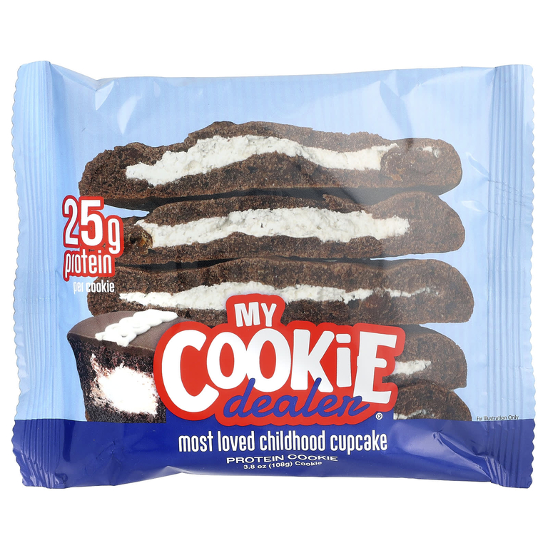 My Cookie Dealer Protein, протеиновое печенье, самое любимое кексы детства, 12 шт. по 108 г (3,8 унции)