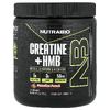 NutraBio, креатин + HMB, пунш, 313 г