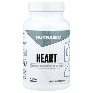 NutraBio, для сердца, 90 капсул