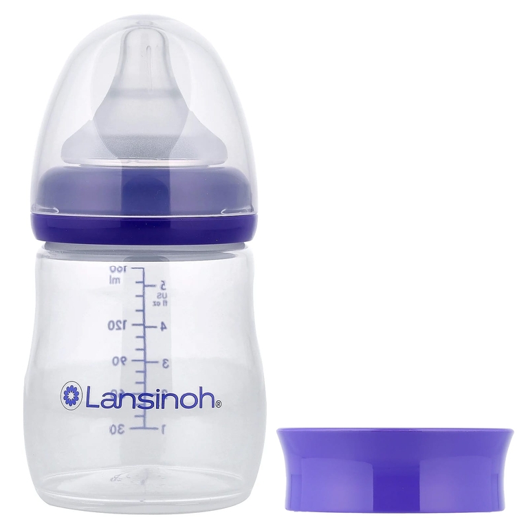 Lansinoh, бутылочки для кормления и хранения, от 1 месяца, медленный поток, 3 шт.
