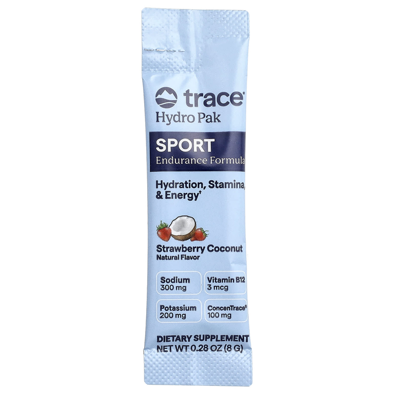 Trace, Hydro Pak Sport, Strawberry Coconut, 30 Stick Packs, 0.28 oz (8 g) Each