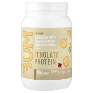Raw Nutrition, Bum, протеин Itholate®, со вкусом ванильного овсяного печенья, 825 г (29,1 унции)