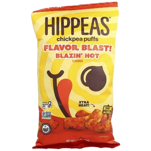 Hippeas, колечки из нута, острый вкус, 106 г (3,75 унции)