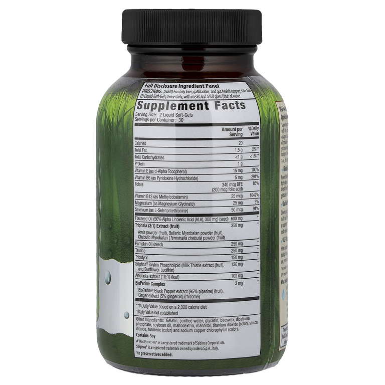 Irwin Naturals, Milk ThistleTriple-Detox™, 60 желатиновых капсул