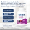 Bariatric Fusion, мультивитамины с высоким содержанием ADEK, со вкусом ягод, 120 таблеток