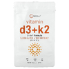 Micro Ingredients, витамины D3 и К2, 180 капсул